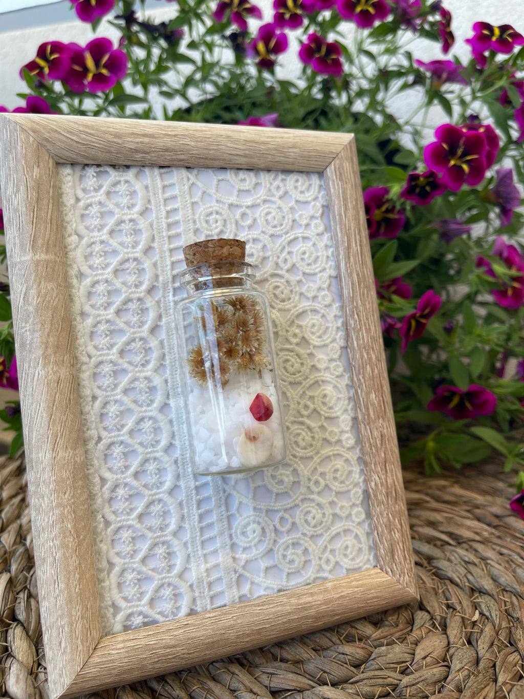 Cadre protecteur en bois